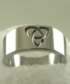 Stainless Steel Ring: Trinity