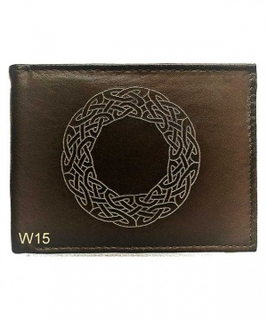Celtic Knot Circle Wallet