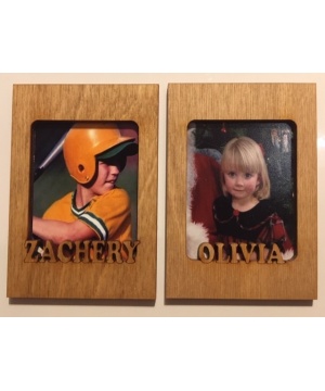 First Name Wood Magnet