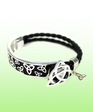 yb0687-circle-of-life-leather-accent-bracelet